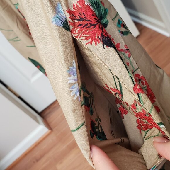 Anthropologie Somerset Maxi Khaki Dress - Picture 5 of 15